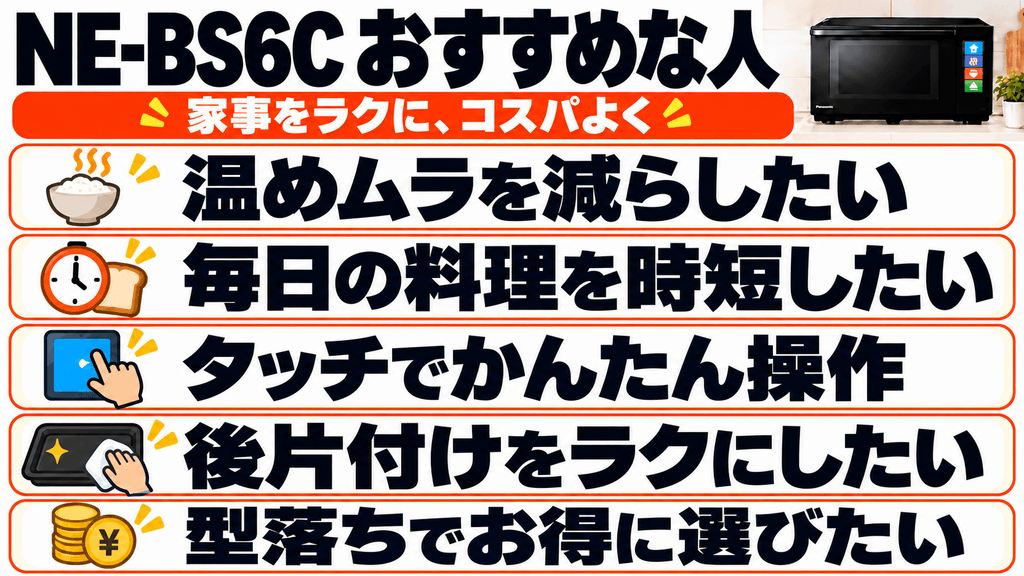 NE-BS6Cがおすすめな人
