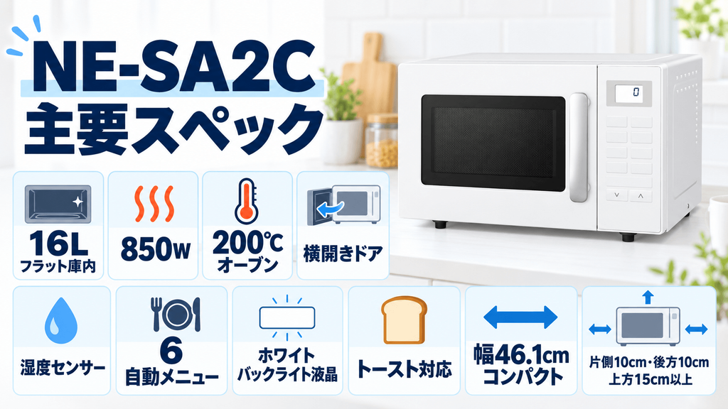 NE-SA2Cの基本仕様