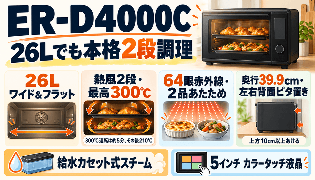 ER-D4000Cの基本仕様