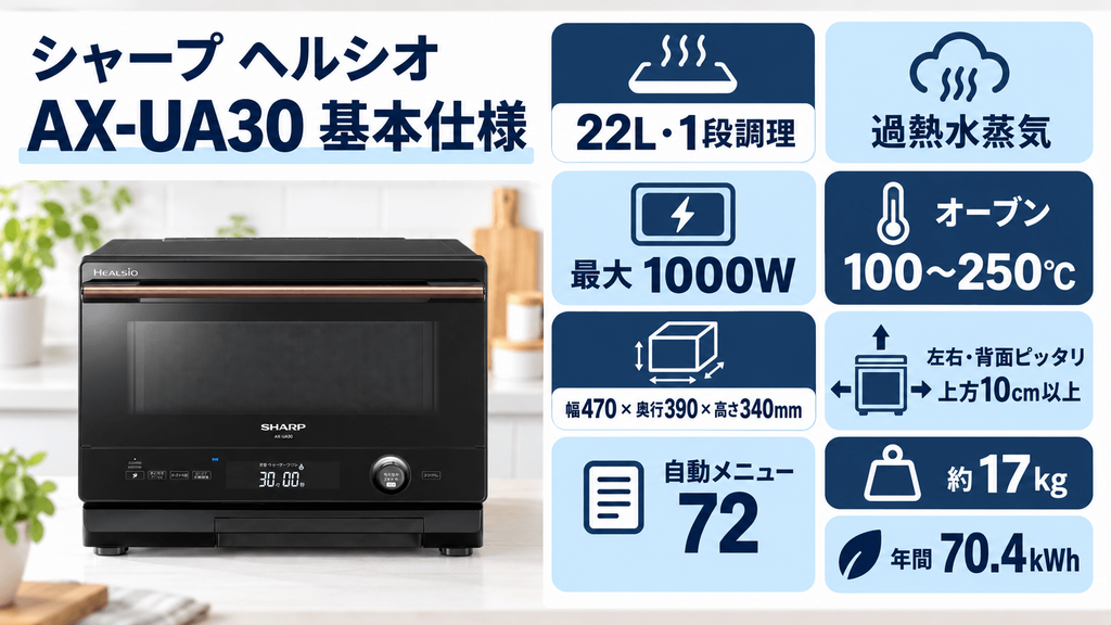 AX-UA30基本仕様