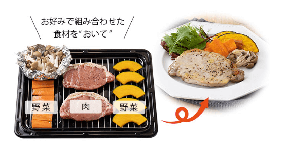ax-ua30 おくだけグリル