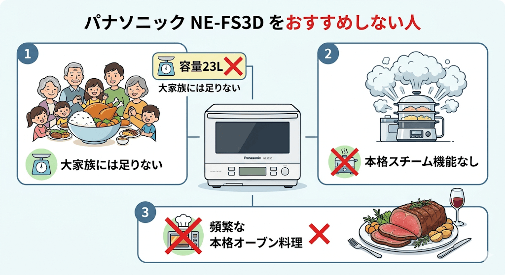 NE-FS3Dがおすすめでない人