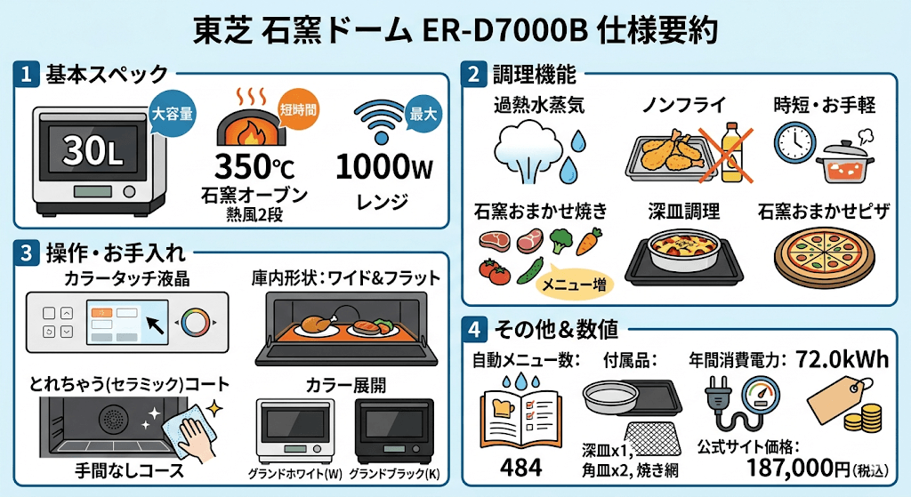 ER-D7000B スペック表