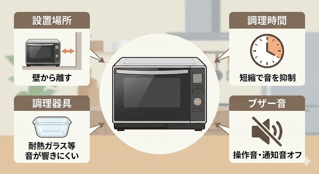 NE-BS5D 音を静かにする工夫