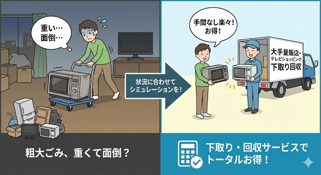 グラファイトオーブンレンジ　古いレンジの下取り
