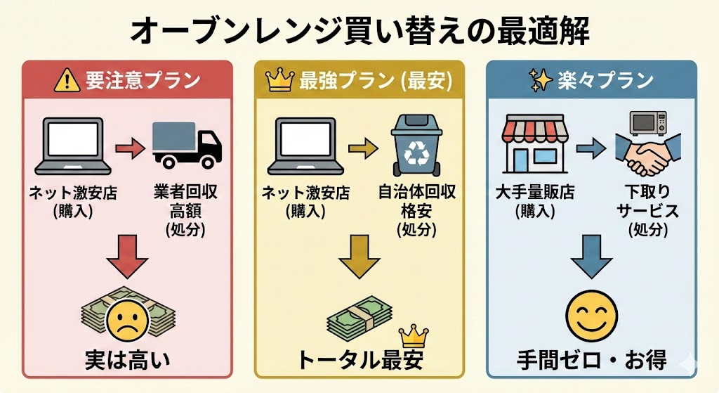 グラファイトオーブンレンジ　買い替えの最適解