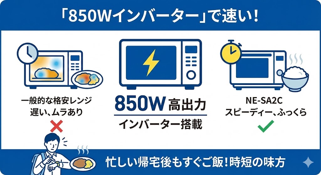 NE-SA2Cの良い口コミ　850W