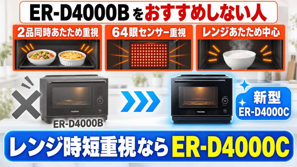 ER-D4000Bをおすすめしない人