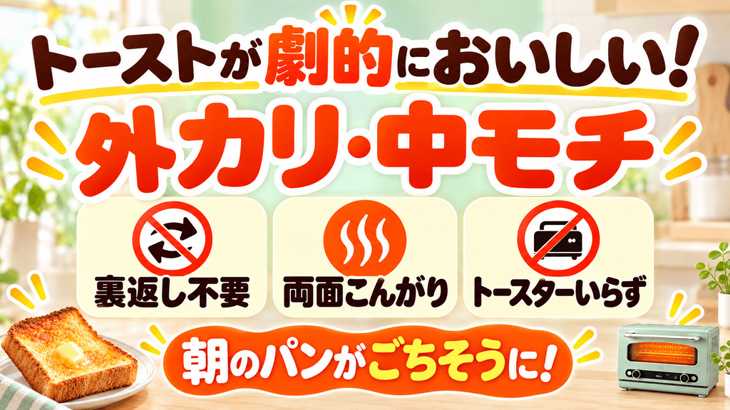 アラジングラファイトオーブンレンジの良い口コミ「トーストが劇的に美味しい」