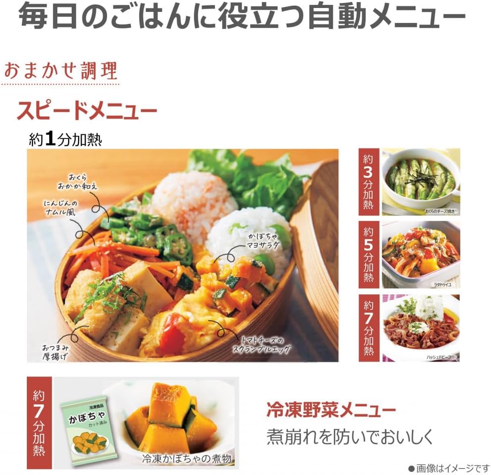 ER-D4000B 自動メニュー