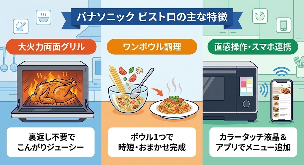 パナソニックビストロの特徴