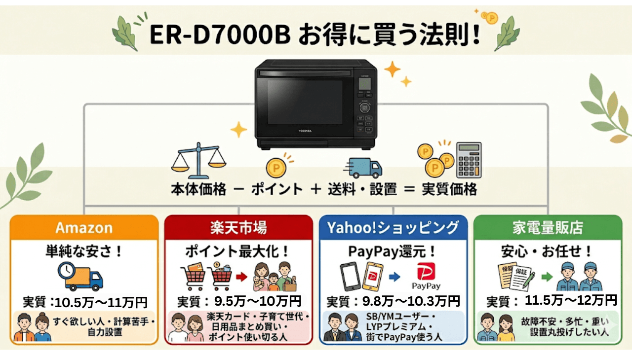 ER-D7000B お得に買う法則