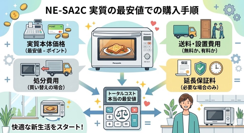 まとめ：NE-SA2Cを実質の最安値で、安心して手に入れる手順