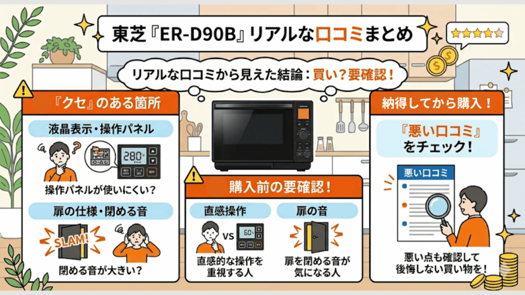 ER-D90B　購入前に要確認