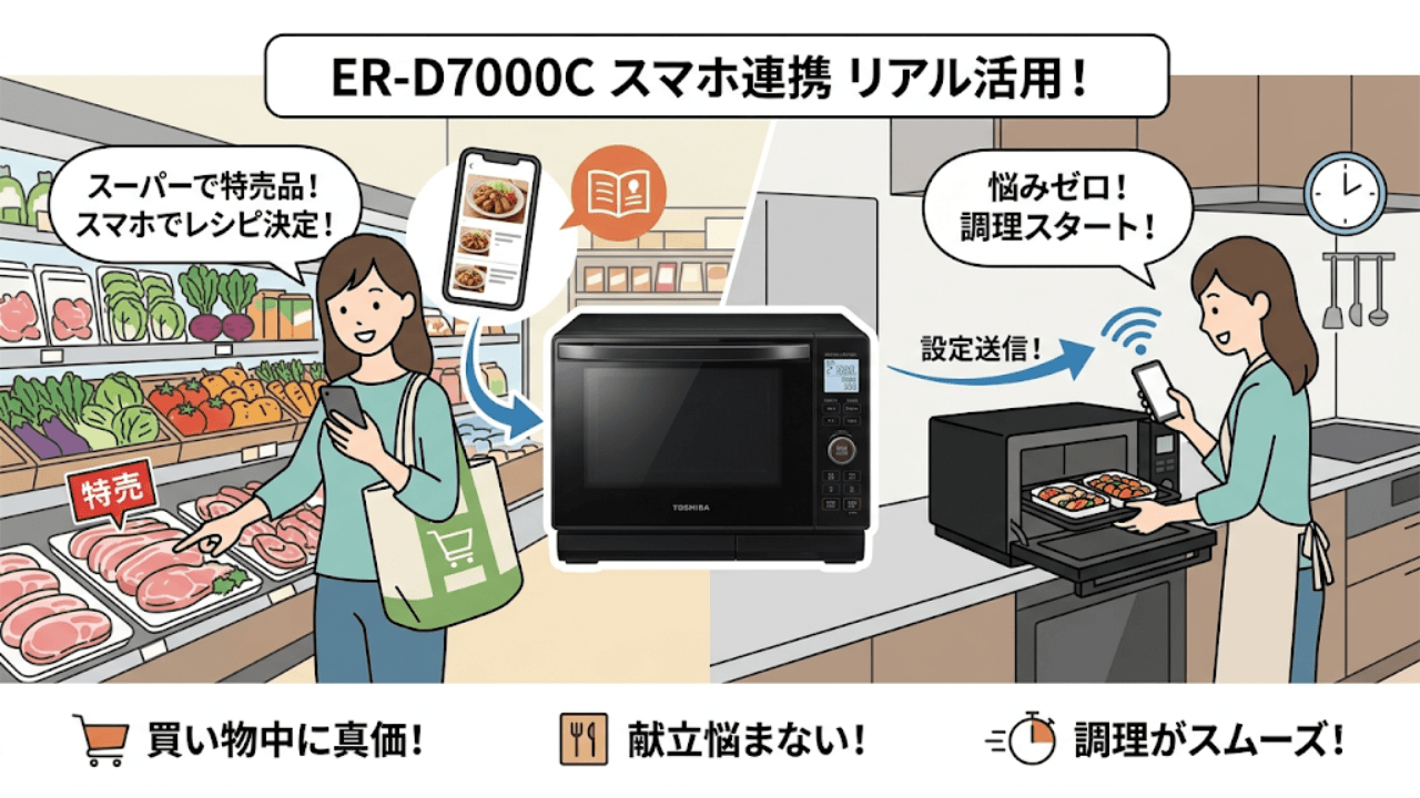 ER-D7000C　スマホ連携活用