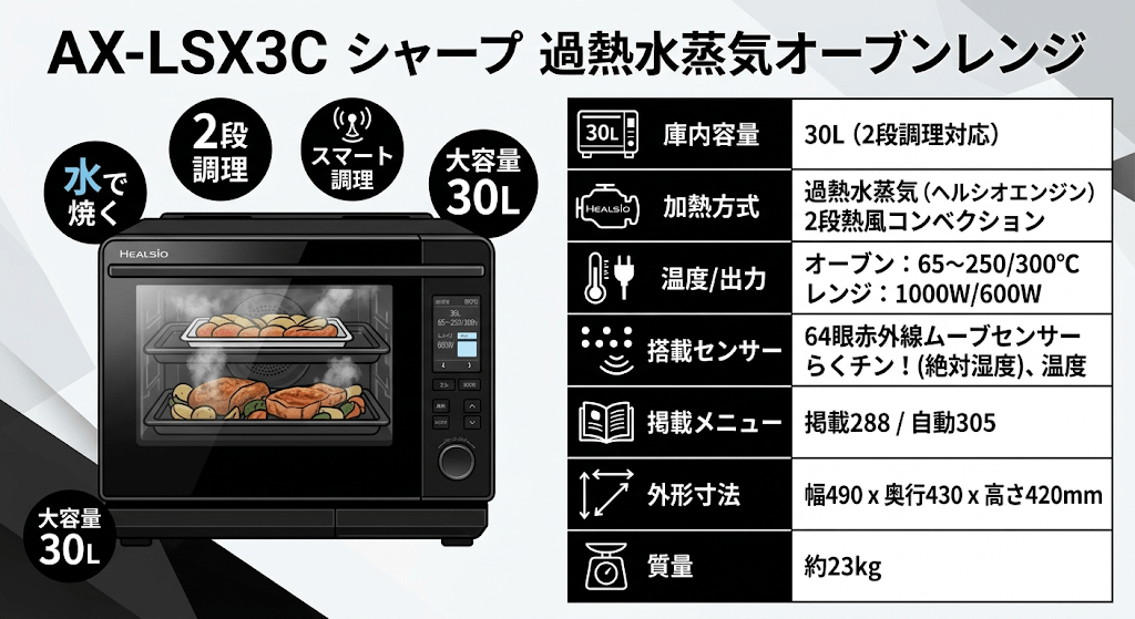 AX-LSX3C　スペック表