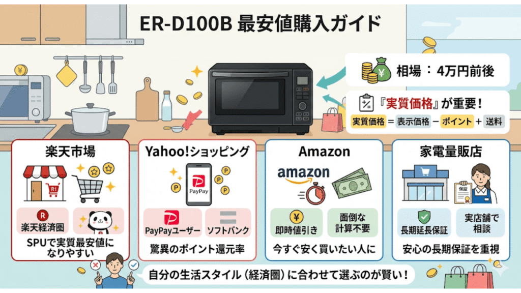 ER-D100B 最安値購入ガイド