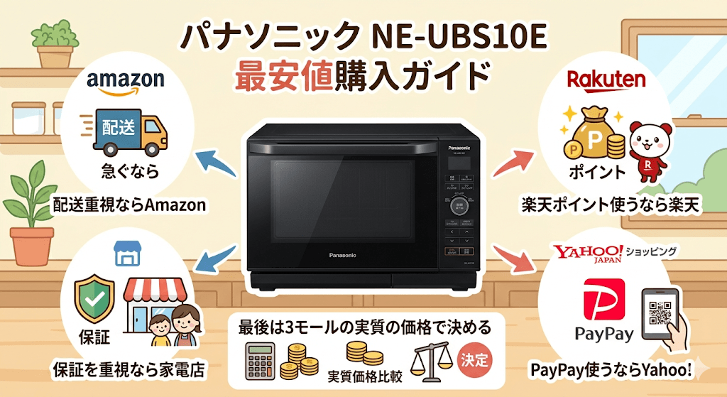 NE-UBS10E 最安値購入ガイド