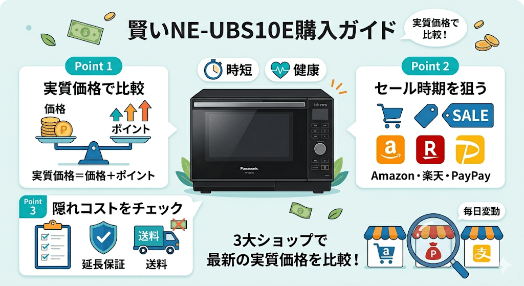 NE-UBS10E最安値購入ガイド