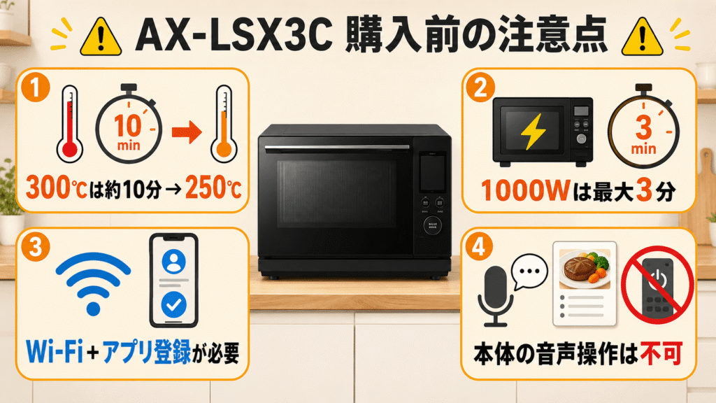 口コミだけでは分からないAX-LSX3Cの注意点