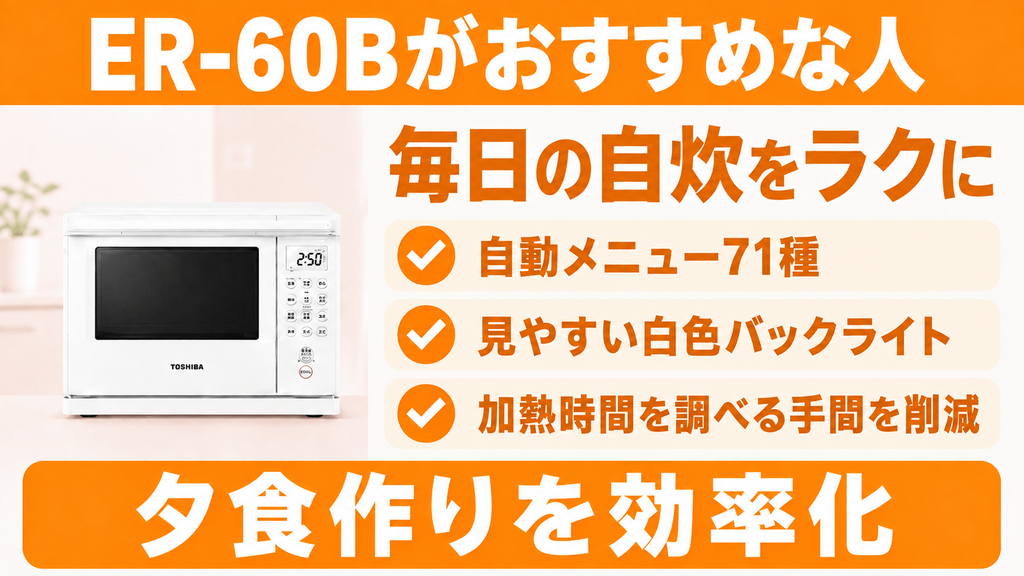 ER-60ZBとER-60B ER-60Bがおすすめな人