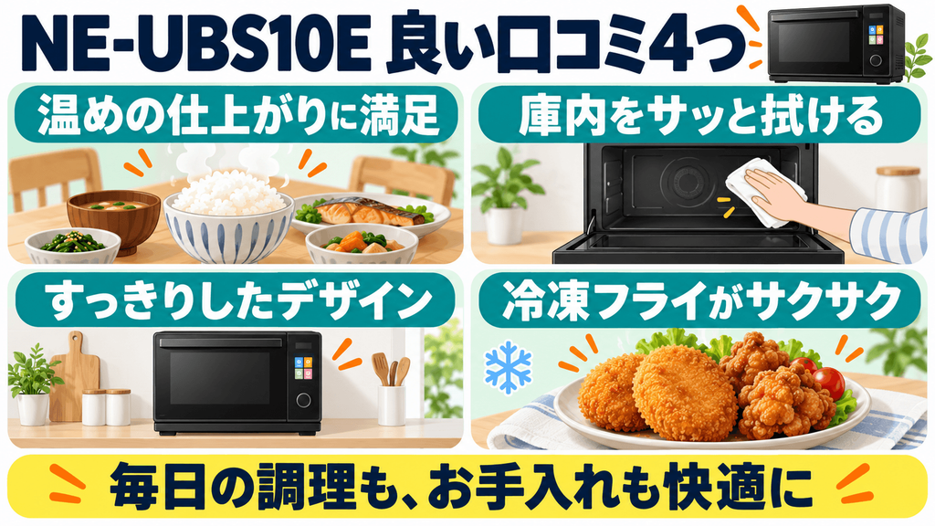 NE-UBS10Eの良い口コミ
