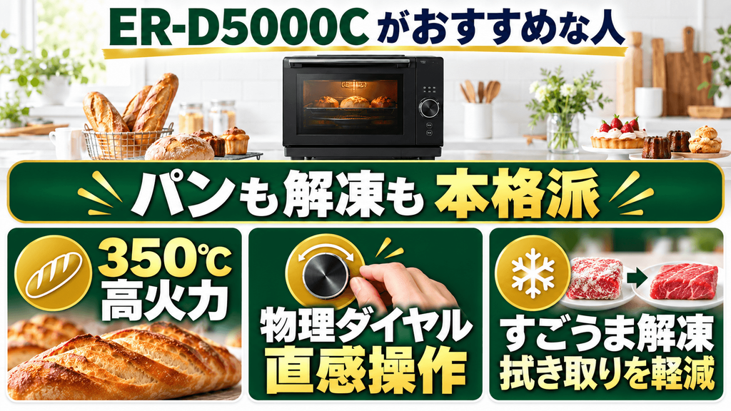 ER-D5000Cがおすすめな人