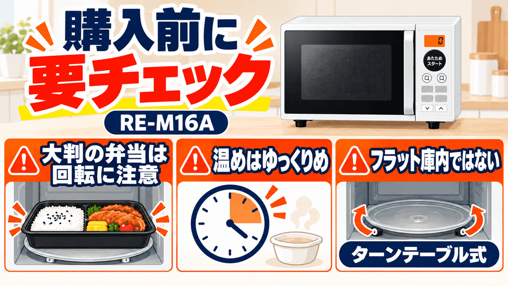 RE-M16Aがおすすめでない人