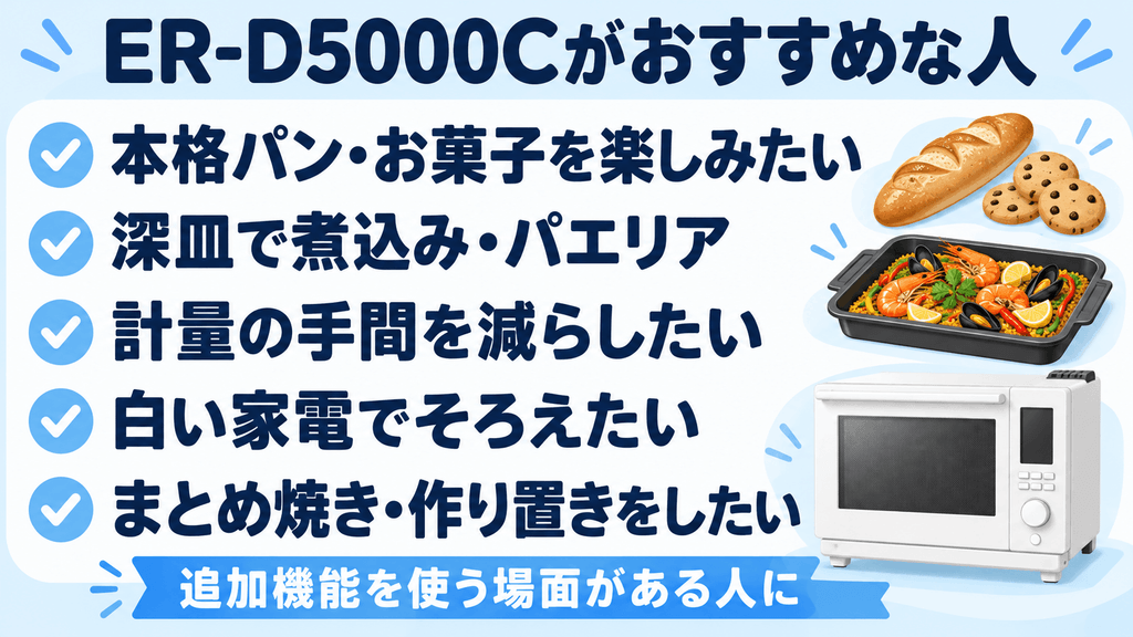 ER-D5000Cがおすすめな人