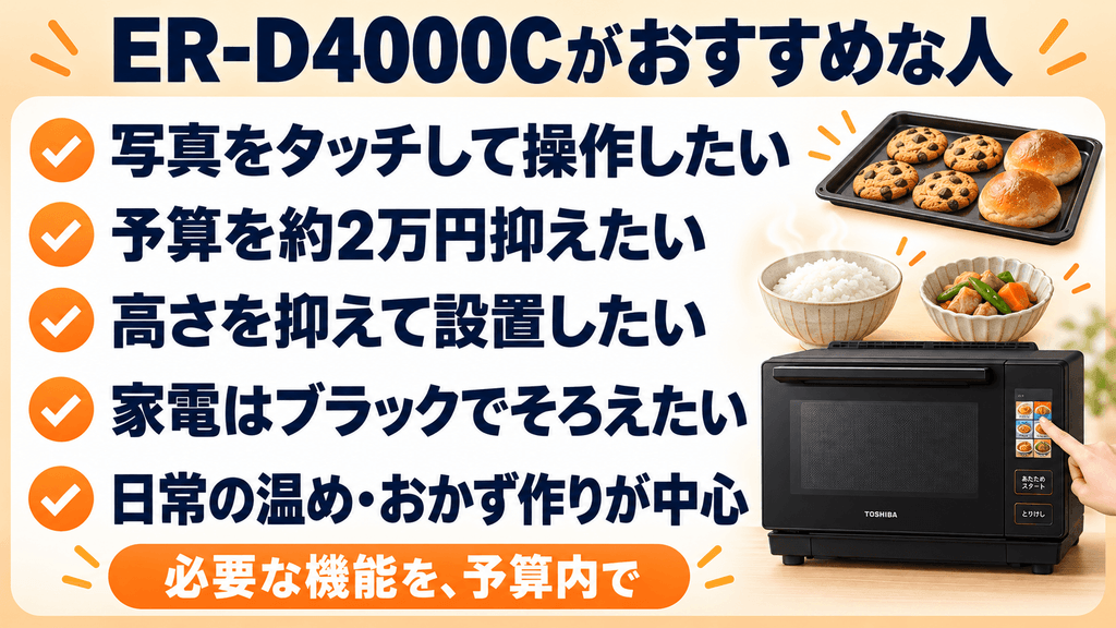 ER-D4000Cがおすすめな人