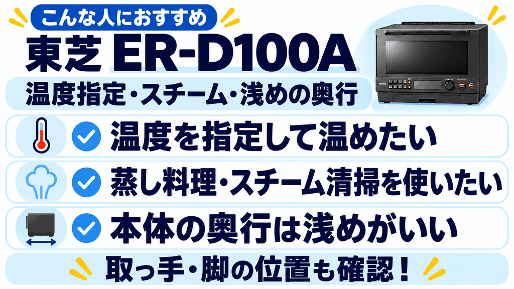 ER-D100Aがおすすめな人